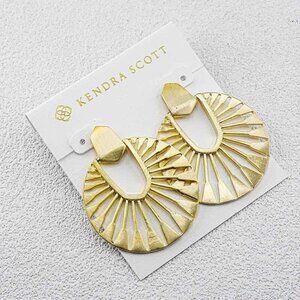 Kendra Scott Fan-Shaped Earrings